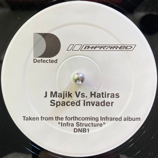 J Majik Vs. Hatiras : Spaced Invader (12", S/Sided)