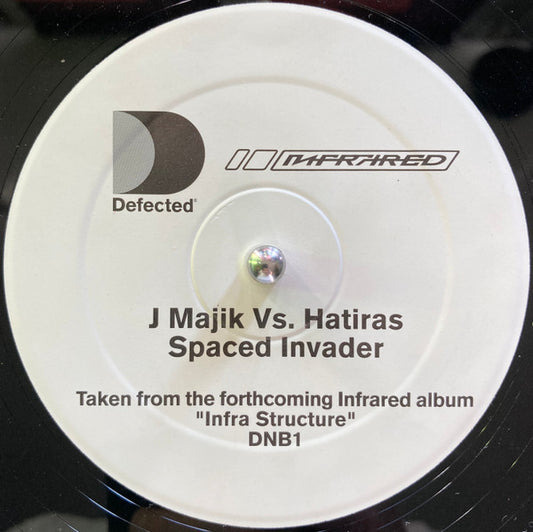 J Majik Vs. Hatiras : Spaced Invader (12", S/Sided)
