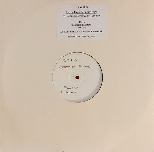 JS:16* : Stomping System (12", Promo, W/Lbl)