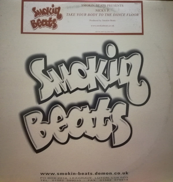 Nicky P (3) : Take Your Body To The Dancefloor (12")