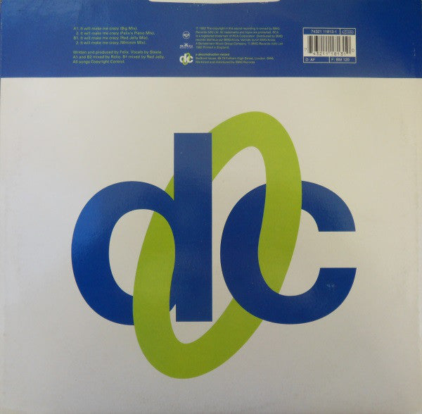 Felix : It Will Make Me Crazy (12")