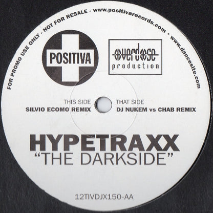 Hypetraxx : The Darkside (12", Promo)