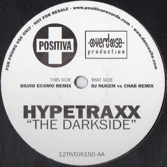 Hypetraxx : The Darkside (12", Promo)