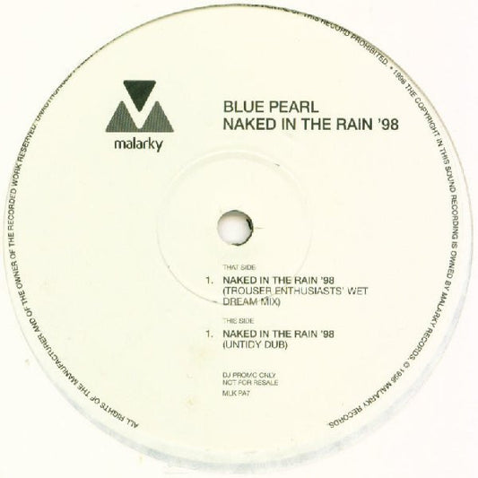 Blue Pearl : Naked In The Rain ’98 (2x12", Promo)