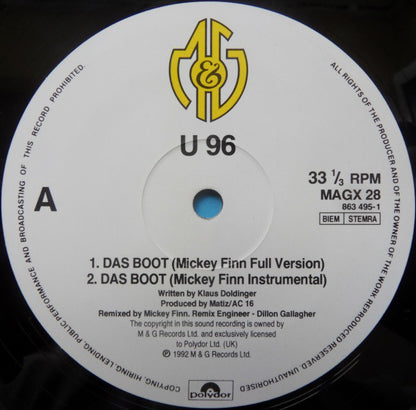 U 96* : Das Boot (12", Single)