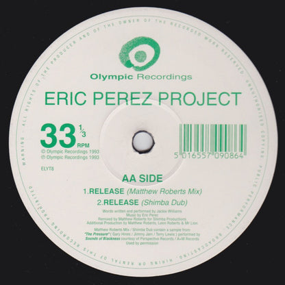 Eric Perez Project : Release (12")