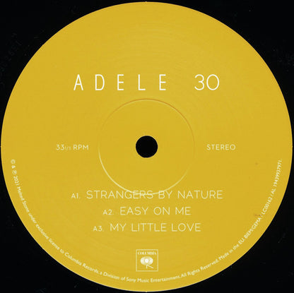 Adele (3) : 30 (2xLP, Album, MRP)