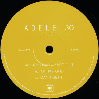 Adele (3) : 30 (2xLP, Album, MRP)