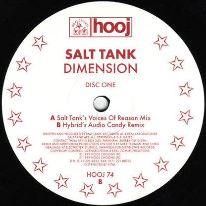 Salt Tank : Dimension  (12", Promo, 1/2)