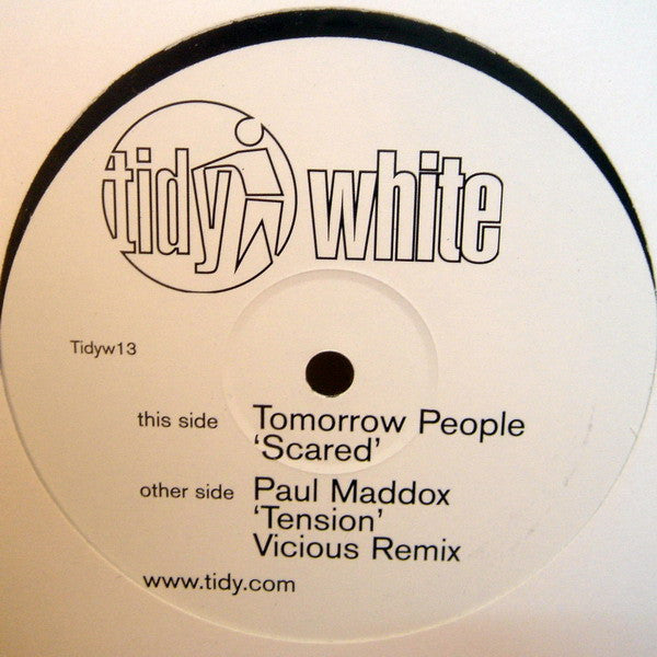 Tomorrow People / Paul Maddox : Scared / Tension (Vicious Mix) (12")