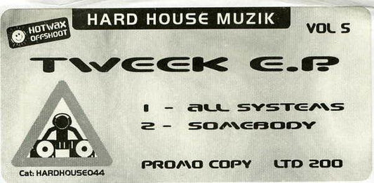 Tweek : Tweek E.P. Vol. 5 (12", EP, Ltd, Promo, W/Lbl)