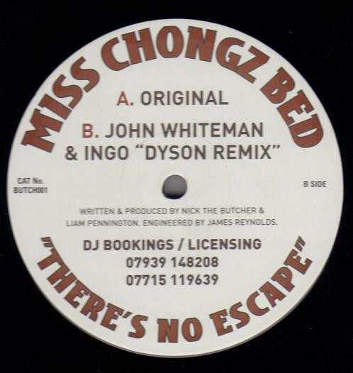 Miss Chongz Bed : There's No Escape (12")