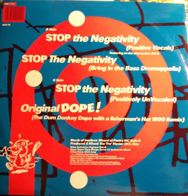 Outlaw Posse : Stop The Negativity (12", Single)