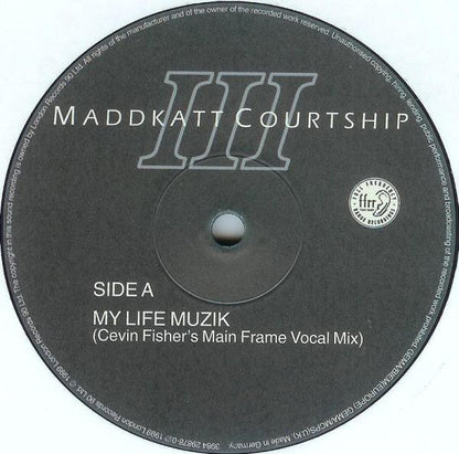 Thee Maddkatt Courtship : My Life Muzik (12")