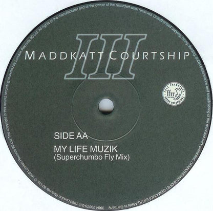 Thee Maddkatt Courtship : My Life Muzik (12")
