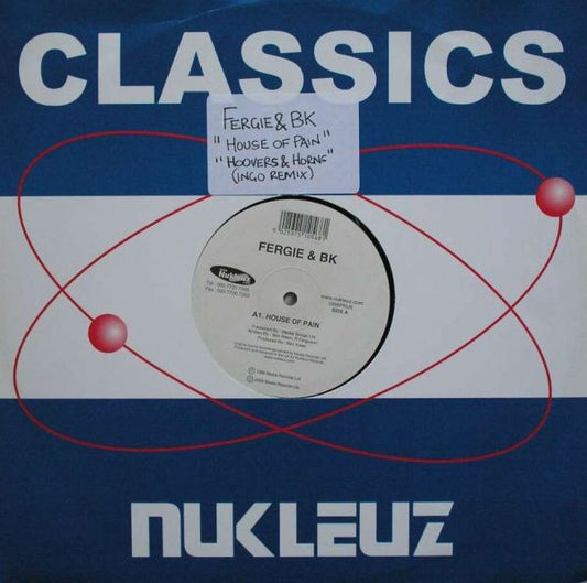 Fergie & BK : House Of Pain (12", Single)