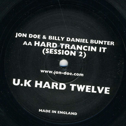 Billy Daniel Bunter & Jon Doe : U.K Hard Twelve (12")