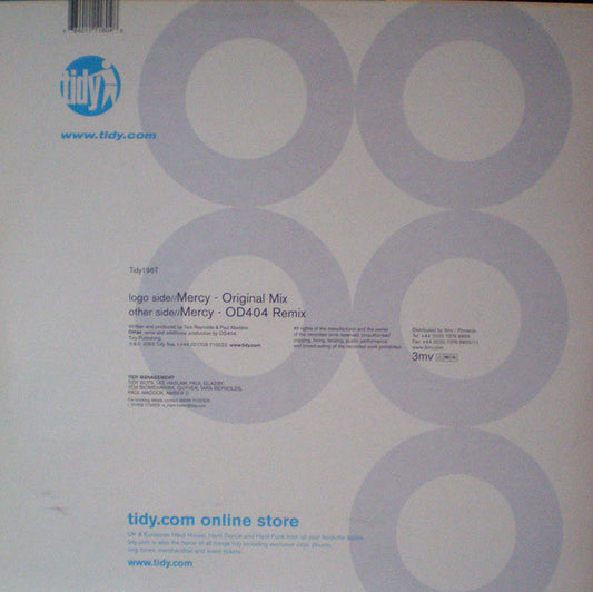 Tara Reynolds : Mercy (12")