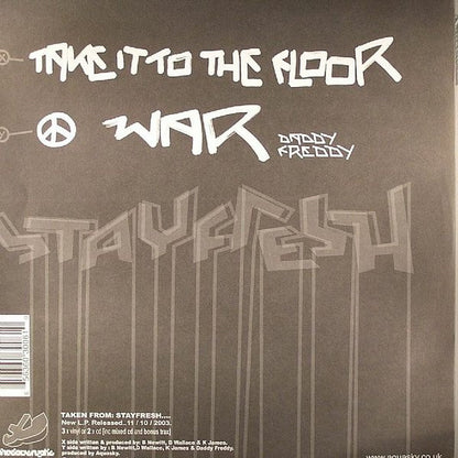 Aquasky vs. Masterblaster : Take It To The Floor / War (12")