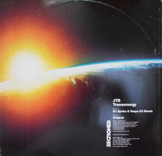 Jon The Baptist : Transenergy (12")