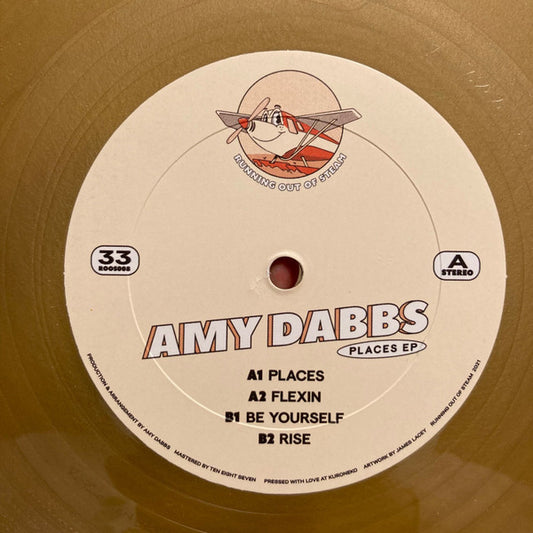 Amy Dabbs : Places EP (12", EP, Gol)