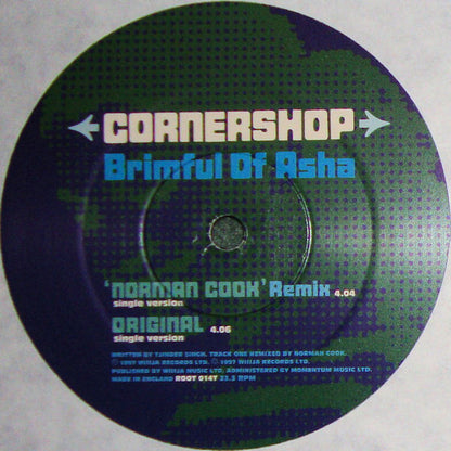 Cornershop : Brimful Of Asha 'Norman Cook' Remix (12")