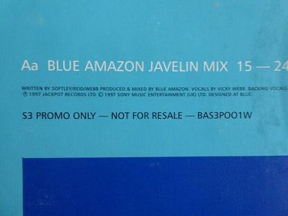 Blue Amazon : And Then The Rain Falls (12", Promo, 3/3)