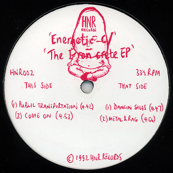 Energetic C : The I-ron Crete EP (12", EP)