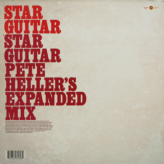The Chemical Brothers : Star Guitar (12", Single)