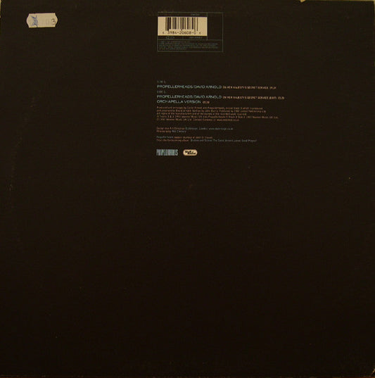 Propellerheads / David Arnold : On Her Majesty's Secret Service (12", Single)