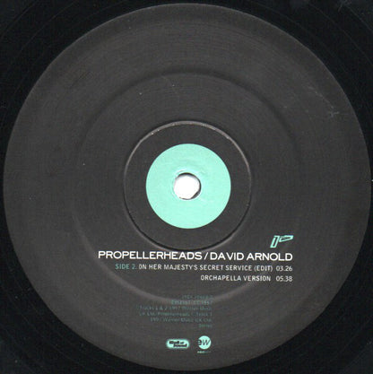 Propellerheads / David Arnold : On Her Majesty's Secret Service (12", Single)