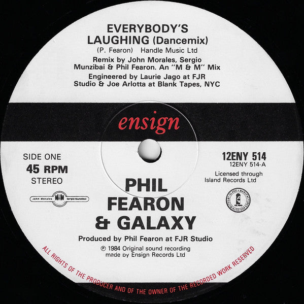 Phil Fearon & Galaxy : Everybody's Laughing (12")