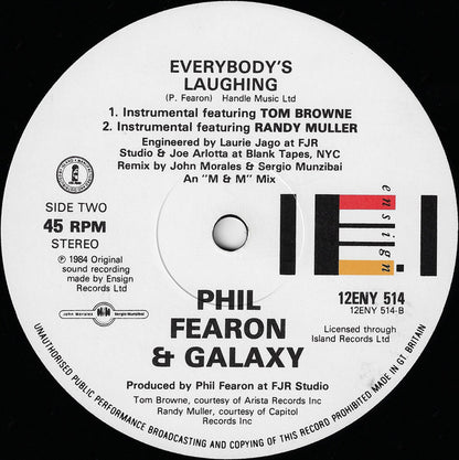 Phil Fearon & Galaxy : Everybody's Laughing (12")