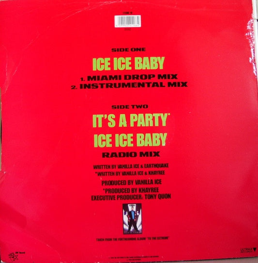 Vanilla Ice : Ice Ice Baby (12")