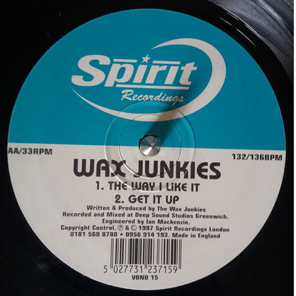Wax Junkies : Wax Junkies EP (12", EP)