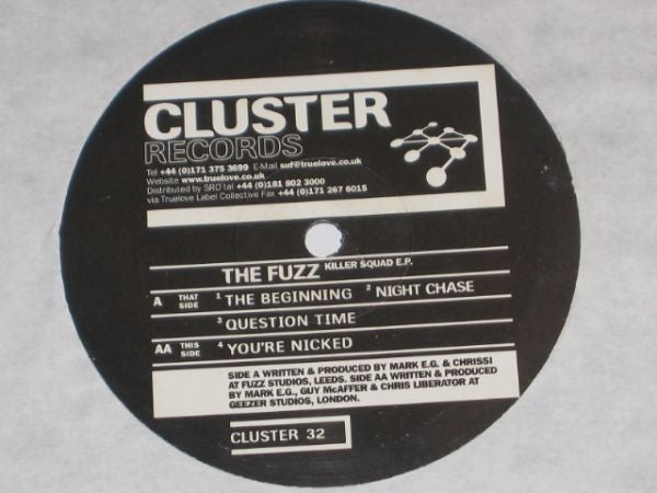The Fuzz : Killer Squad E.P. (12", EP)
