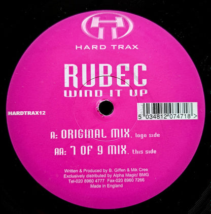 Rubec : Wind It Up (12")