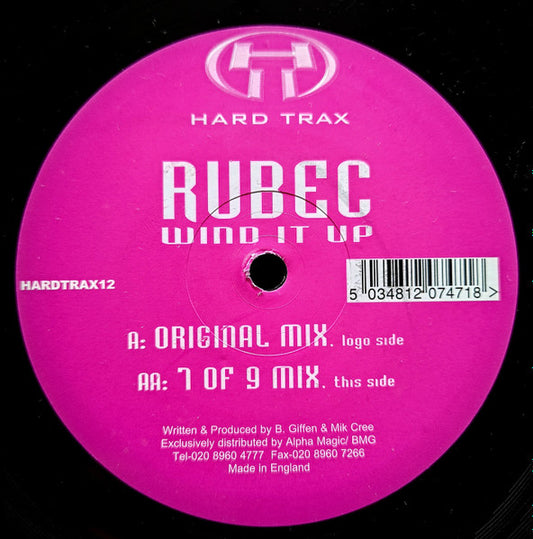 Rubec : Wind It Up (12")