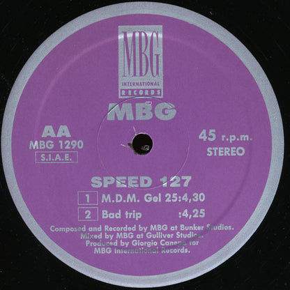 MBG : Speed 127 (12")