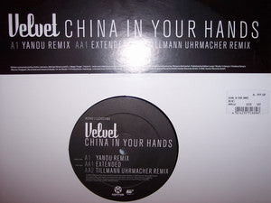 Velvet (3) : China In Your Hands (12", M/Print)
