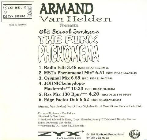 Armand Van Helden Presents Old School Junkies : The Funk Phenomena (Pt. 2) (CD, Maxi)
