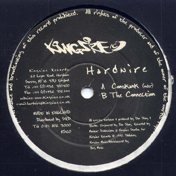 Hardwire : Conskank / The Connection (12", Single)