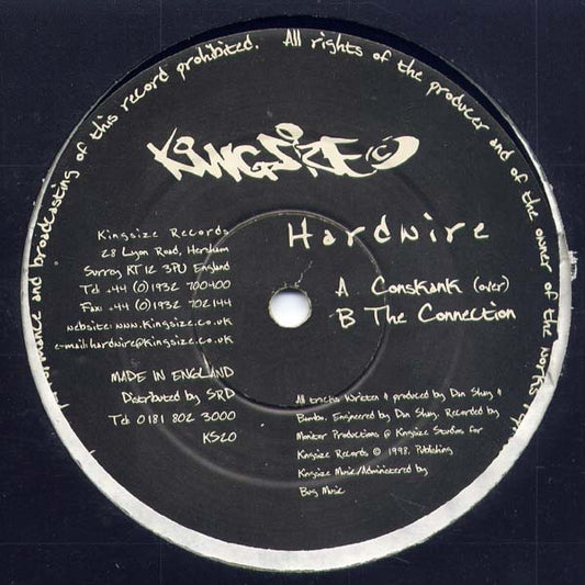Hardwire : Conskank / The Connection (12", Single)