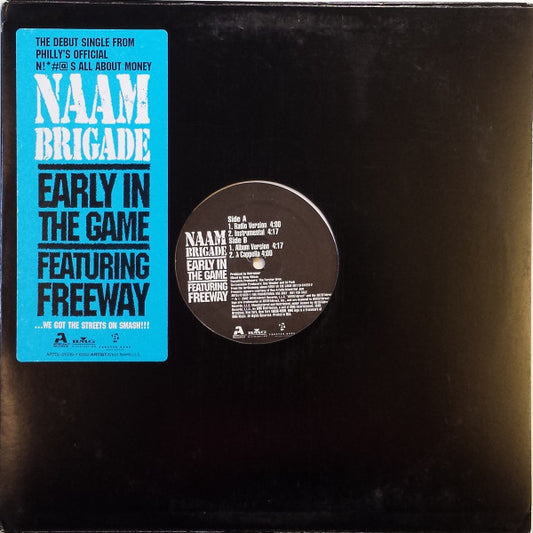 Naam Brigade : Early In The Game (12", Single, Promo)