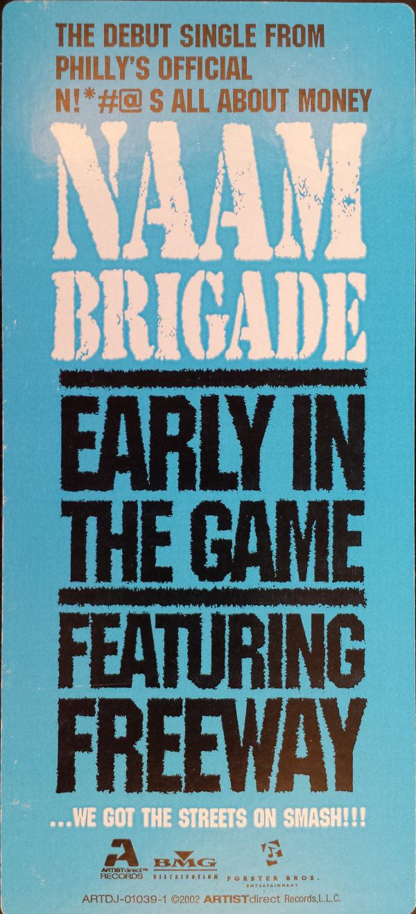 Naam Brigade : Early In The Game (12", Single, Promo)