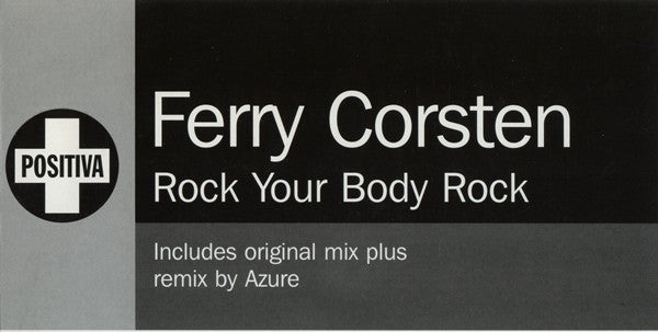Ferry Corsten : Rock Your Body Rock (12", Promo)