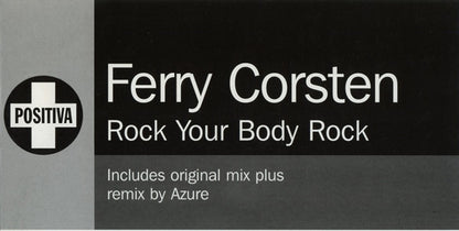 Ferry Corsten : Rock Your Body Rock (12", Promo)