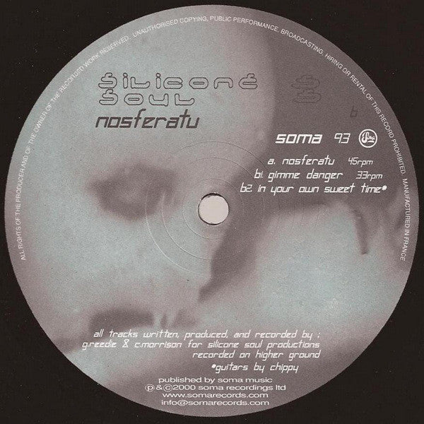 Silicone Soul : Nosferatu (12")