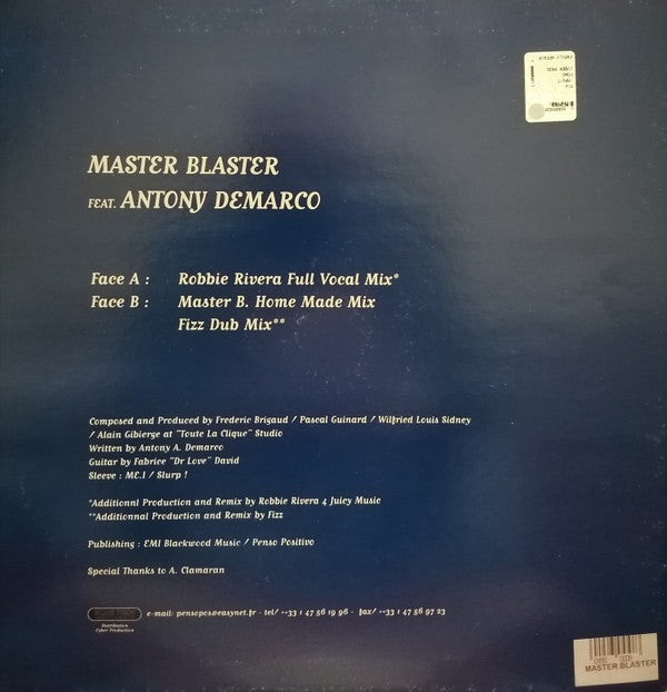 Master Blaster (5) Feat. Antony Demarco : Everything You Are (12")