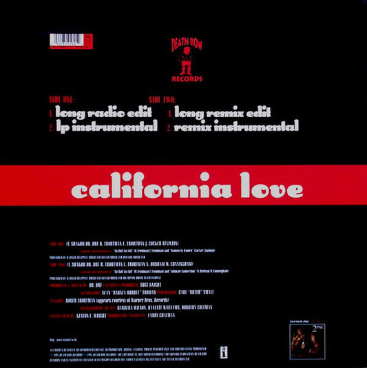 2Pac : California Love (12")